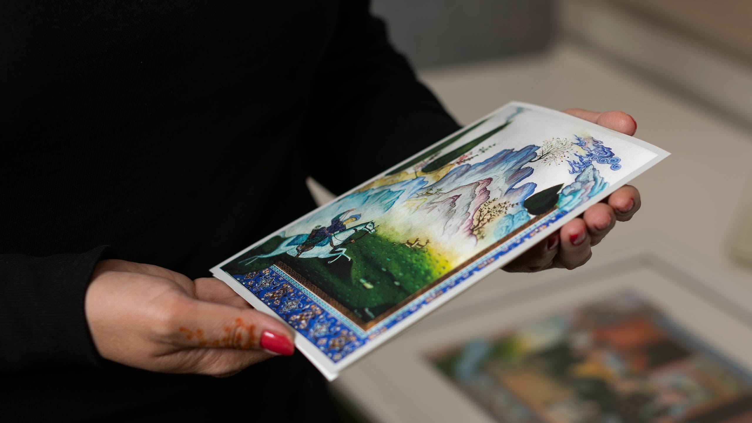 Hangama Obaidullah's artwork